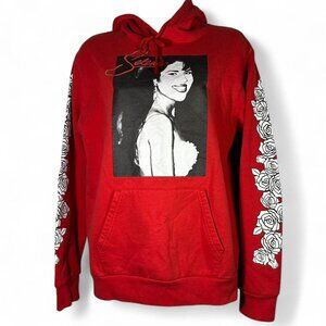 Selena Official Merchandise Red Rose Hoodie